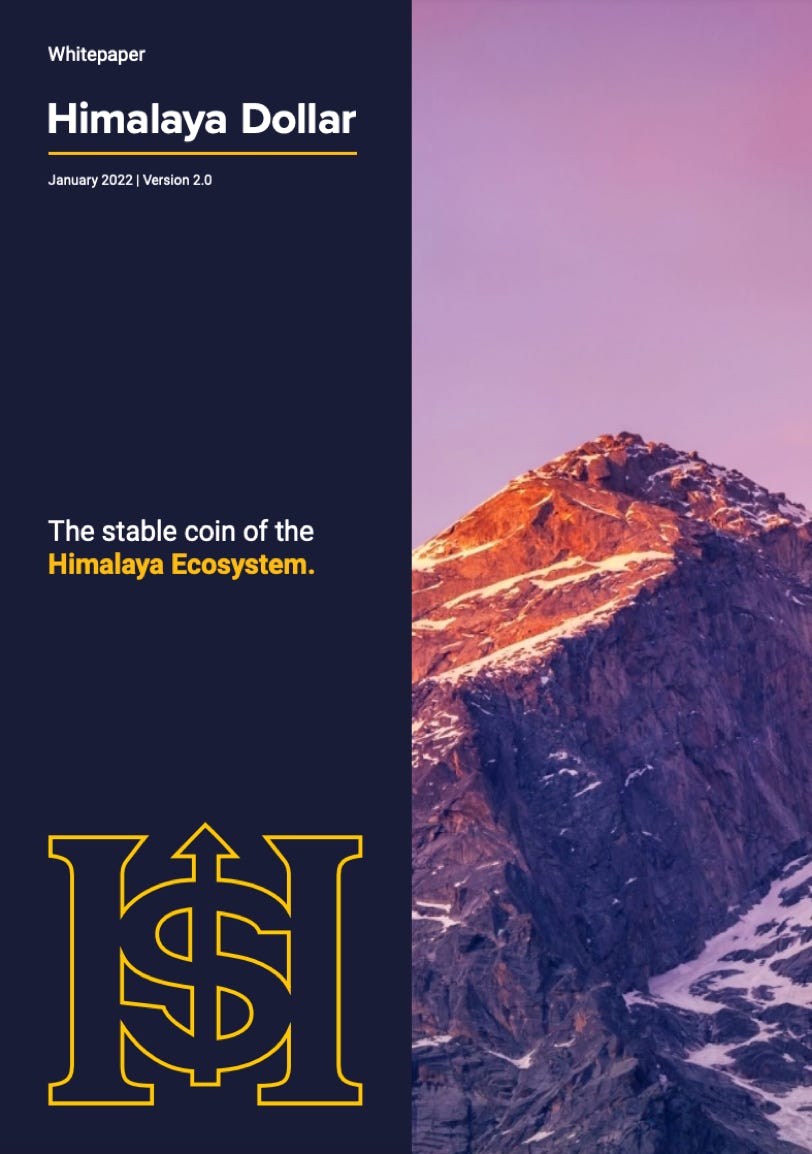 himalaya dollar whitepaper